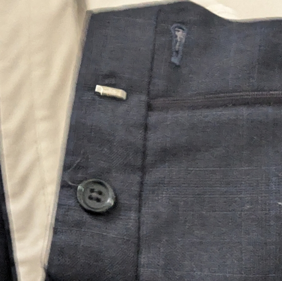 Ralph Lauren Chaps Macy's 2 Piece Wool Blue Suit - Picture 13 of 16